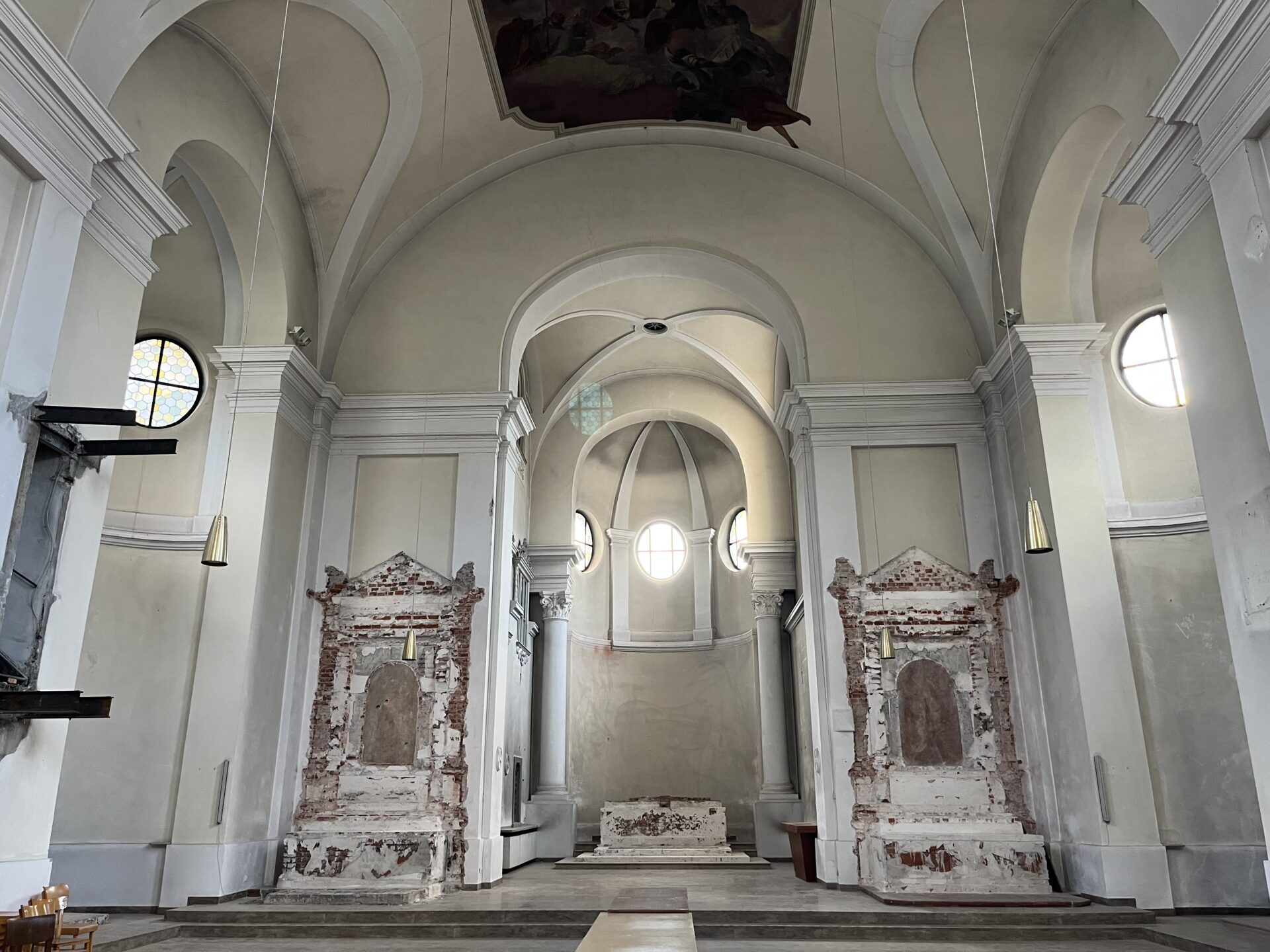 Innenaufnahme ehemalige Kirche St. Theresia